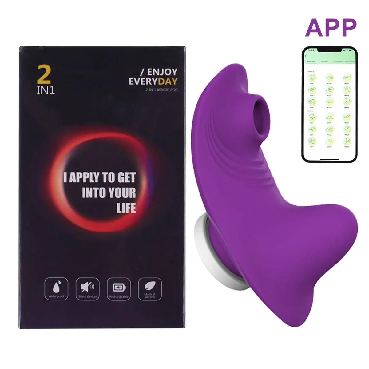 App Vibrator In Panties For Women with Bluetooth Remote Control