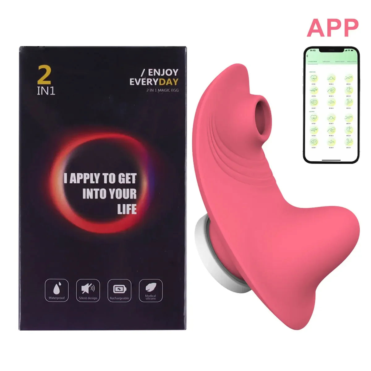 App Vibrator In Panties For Women with Bluetooth Remote Control