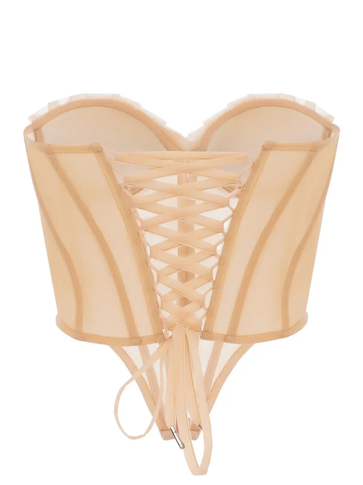 Ultra Sexy Sheer Bustier/Corset