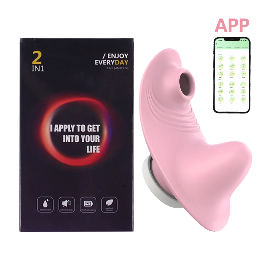 App Vibrator In Panties For Women with Bluetooth Remote Control