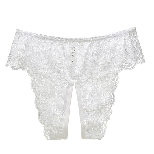 Sexy Plus Size Crotchless Panties XL - 4XL