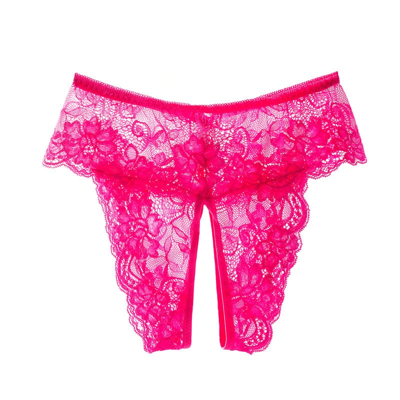 Sexy Plus Size Crotchless Panties XL - 4XL