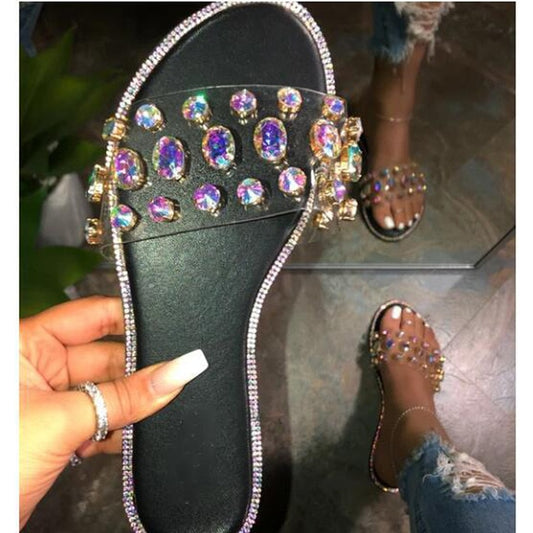 Blingy Glitter Beach/Outdoor Women Sandals
