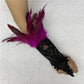 Cat Scan Fashion Lace Feather Gloves