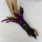 Cat Scan Fashion Lace Feather Gloves