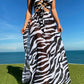 2026 Ultra Stylish 3pc Tie Dye Cross Swimsuit & Cover Up