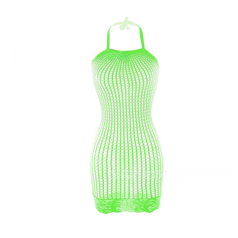 Sexy Fishnet Cover Up Without Bikini