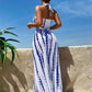 2026 Ultra Stylish 3pc Tie Dye Cross Swimsuit & Cover Up