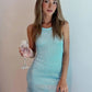 2026 Summer Knit Slim Vest Tassels Glitter Beach Coverup