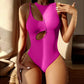 One Piece Hollow out Swimwear