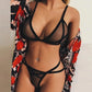 Erotic Lace Bandage Lingerie
