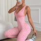 Sexy Leopard Print Sports Jumpsuit Activewear