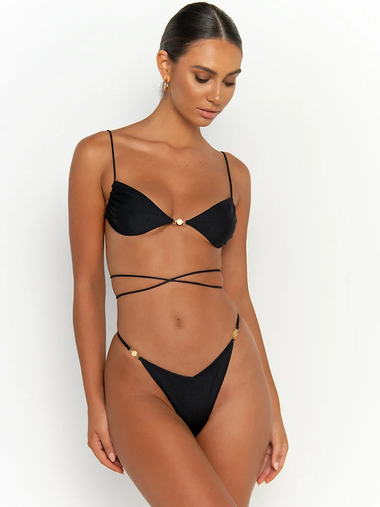 Sexy Bikini Micro Thong Swimwear Brazilian
