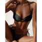 Scandal Micro Bikini Pleated Swimsuit