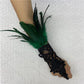 Cat Scan Fashion Lace Feather Gloves