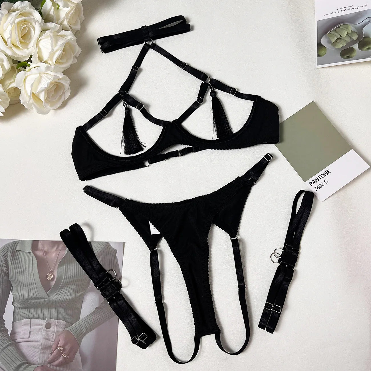 Sexy Lingerie Tassel Set for the extra ordinary Women