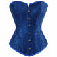 Top Overbust Corset Floral Lingerie