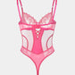 Cross-Border Sexy See-thru Slim Bodysuit