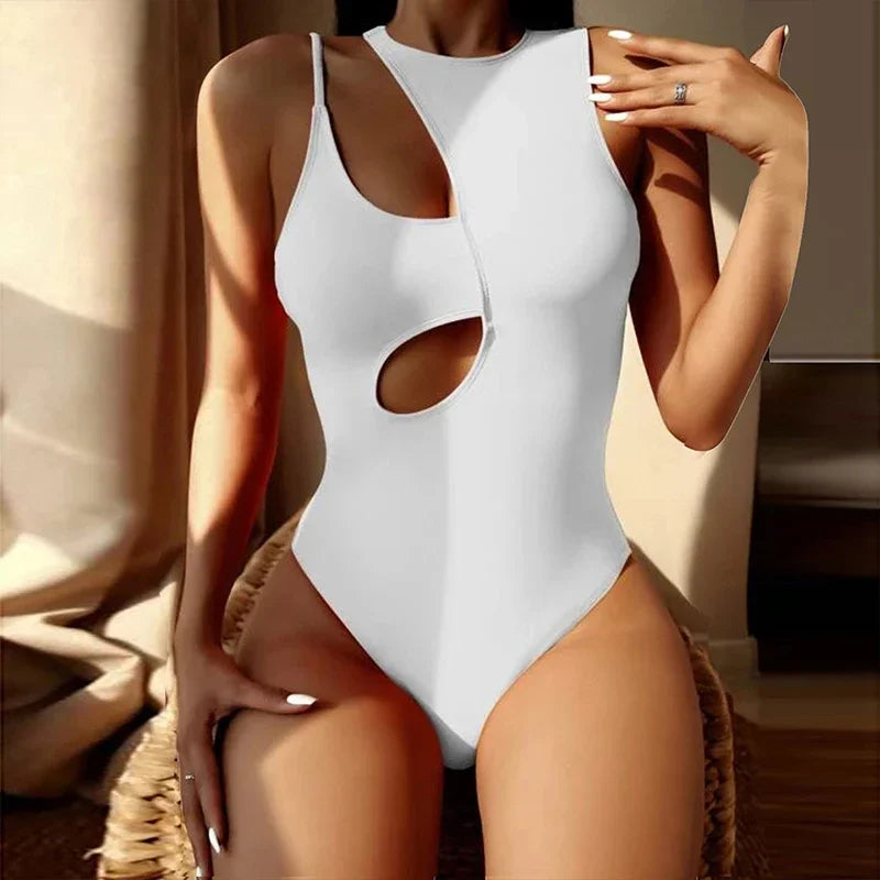 One Piece Hollow out Swimwear