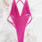 Mini Micro String Cross Backless Monokini