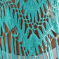 Sexy embroidered Hollow out Long Tassel Cover Up