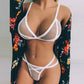 Erotic Lace Bandage Lingerie