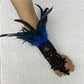 Cat Scan Fashion Lace Feather Gloves