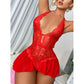 Erotic Hot Sexy Open Crotch Babydoll