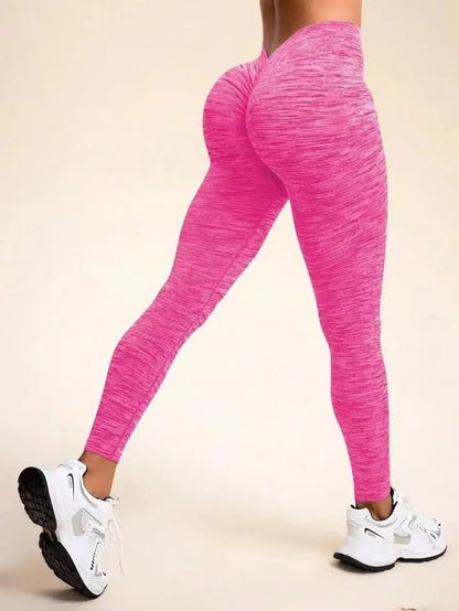 Women's V Waistband Butt Liftting Yoga Leggings