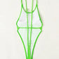 Mini Micro String Cross Backless Monokini