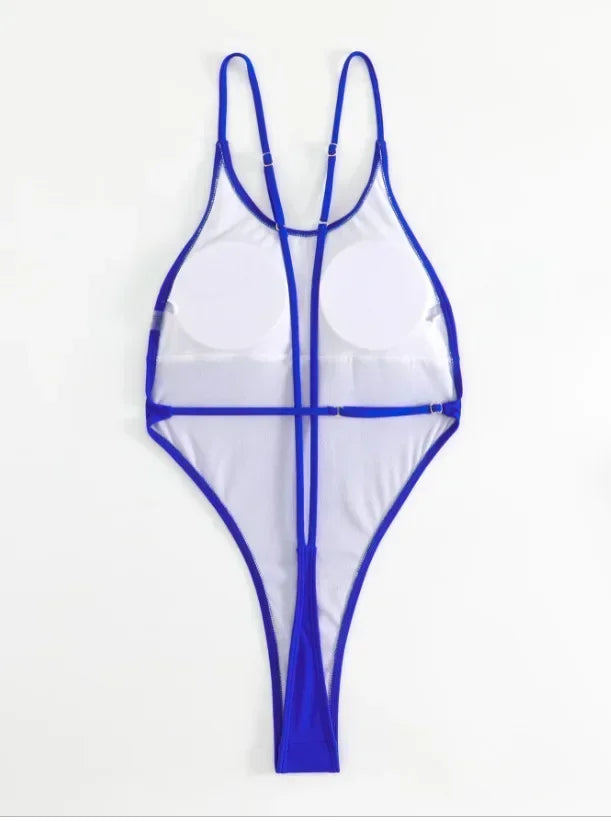 Mini Micro String Cross Backless Monokini
