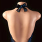 Exotic Bodycon Off Shoulder Crotchless Teddy Green Red &Blue