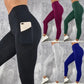 High Waist Yoga Fitness Leggings w Pocket