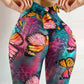 High Waist Bow Bandage Yoga Pants