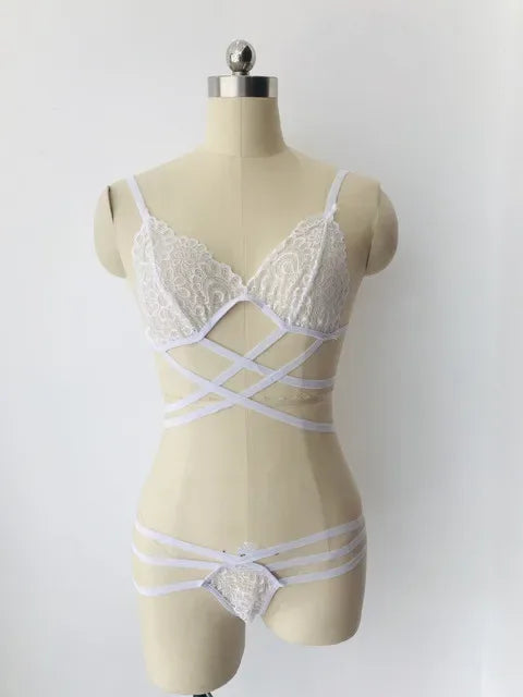 Erotic Lace Bandage Lingerie