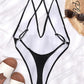 Mini Micro String Cross Backless Monokini