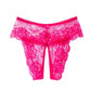 Sexy Plus Size Crotchless Panties XL - 4XL