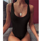 New One-Piece Orange Monokini
