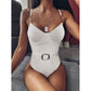 New One-Piece Orange Monokini