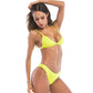 Swimsuits 2pc Bikini Sets Orange Pink Yellow