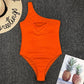 New One-Piece Orange Monokini