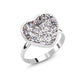 Genuine Druzy Crystals Comfort Fit Ring