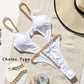 Sexy 2 piece thong bikinis & High cut bodysuits one-piece