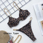 Sexy 2 piece thong bikinis & High cut bodysuits one-piece