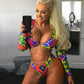 2021 Sexy Long Sleeves Bikini Swimwear