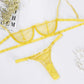 Ultra Sexy Lingerie 2pcs Sheer Set