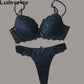 Sexy Lace Push Up Bra Set Lingerie