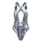 Monokinis bandage one-piece suits Leopard, snake & cheetah print