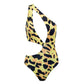 Monokinis bandage one-piece suits Leopard, snake & cheetah print