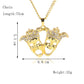 Fashion Gold Jewelry Long Chain Necklaces Unisex